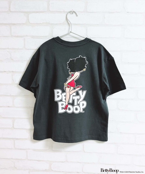 tシャツ Tシャツ キッズ BETTY BOOP ベティブープ オーバーサイズ 半袖Tシャツ｜zozo｜18