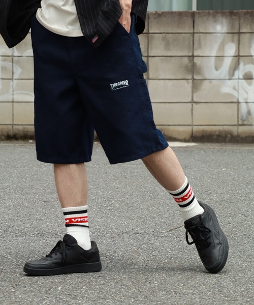 THRASHER（スラッシャー） ハーフパンツ ワイドパンツ ジーンズ
