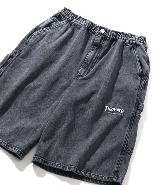 THRASHER（スラッシャー） ハーフパンツ ワイドパンツ ジーンズ
