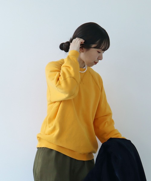 PAR ICI トレーナー スウェット リサイクルコットン裏毛
