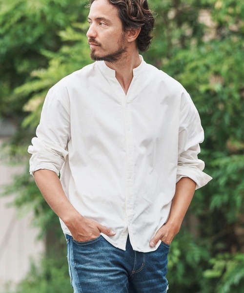 felkod（フィルコッド） シャツ ms5755-Fine Ribbed Corduroy Band