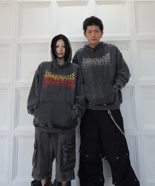 LOVE KILLER（ラブキラー） パーカー A'GEM/9 × .kom 「LOVE KILLER