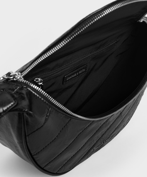 CHARLES & KEITH◇Philomena ナイロン クロスボディバッグ CHARLES & KEITH Philomena フィロメナ ナイロンパッフィー