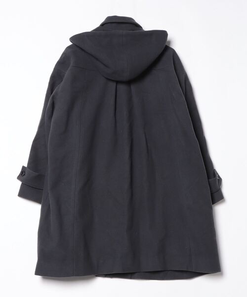 TRUNO by NOISE MAKER」 ダッフルコート FREE グレー レディース 