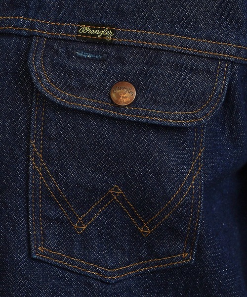 L Wrangler ラングラー 24MJZ デニムジャケット US ORIGINAL】24MJZ EMBROIERY デニムジャケット/刺繍|Wrangler|ラングラー