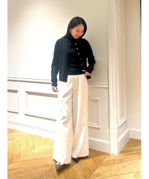 ニット セーター 「LOULOU WILLOUGHBY」タートルハーフスリーブプルオーバー レディース LOULOU WILLOUGHBY】タートルハーフスリーブプルオーバー