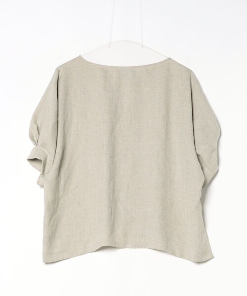 ユナイテッドアローズ　半袖ブラウス　38 新品 UNITED ARROWS 「UNITED ARROWS」 半袖ブラウス 38 ナチュラル