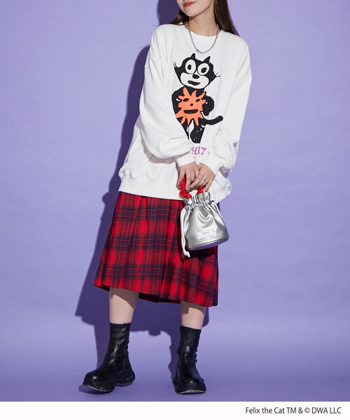cfierce Tシャツ　スカルラビット　さくらんぼ　猫　まとめ売り CIAOPANIC（チャオパニック） tシャツ Tシャツ 「FELIX THE CAT