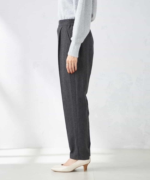 a.v.v（アー・ヴェ・ヴェ） パンツ 「洗える」ツイード美ラクる