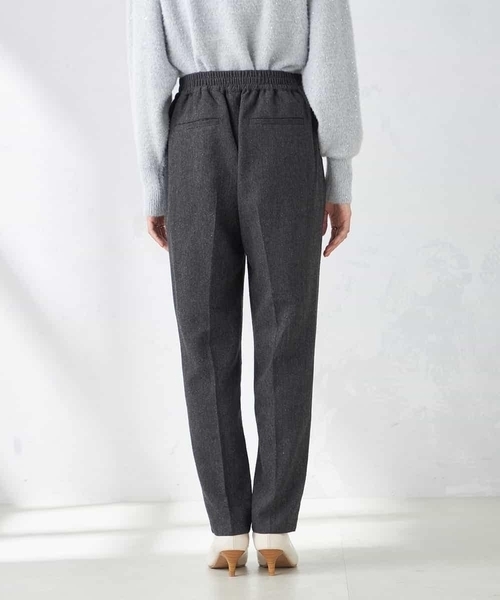 a.v.v（アー・ヴェ・ヴェ） パンツ 「洗える」ツイード美ラクる