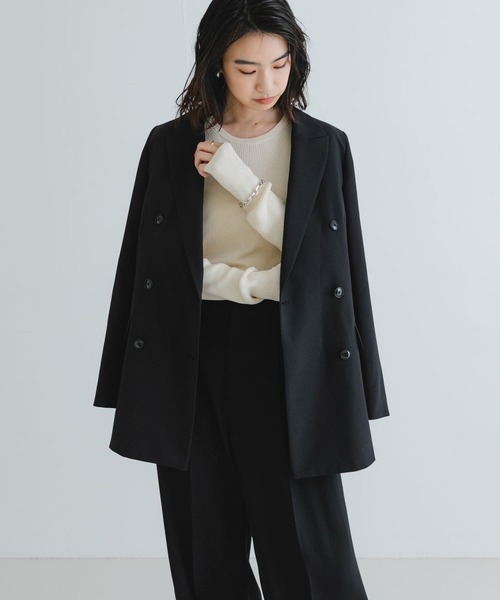 URBAN RESEARCH コート アウター 「2サイズ展開」ダブルブレスト