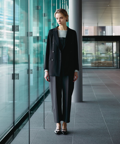 URBAN RESEARCH ダブルブレスト ロングコート L ダブルブレストロングコート | レディースファッション通販 - DHOLIC