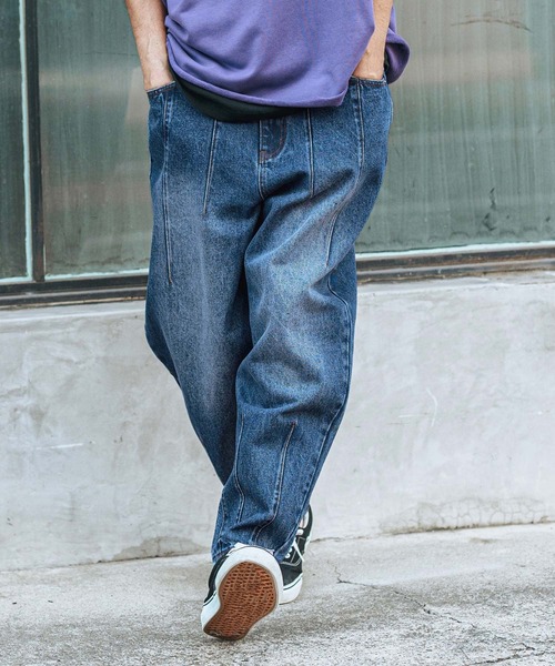 CAMBIO（カンビオ） ジーンズ mp13111-Hem Darts Design Balloon