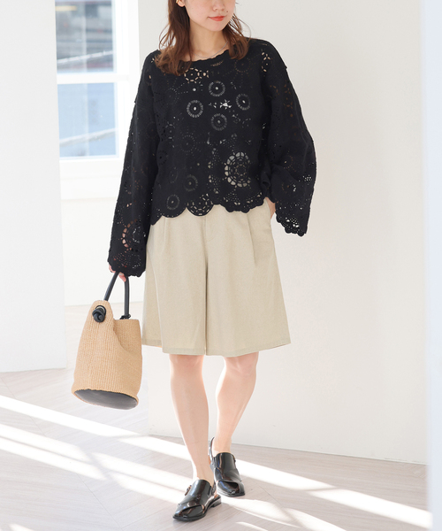 新品JOURNAL STANDARD relumeコットンリネンショートパンツ コットンリネンショートパンツ（ショート・ハーフパンツ