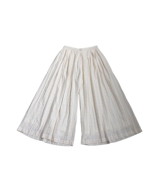 antiqua パンツ ジャガードフレアパンツ レディース : ZOZOTOWN