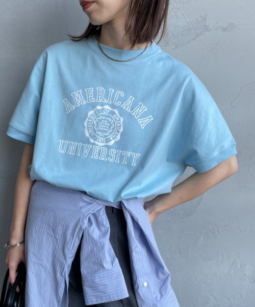 AMERICANA tシャツ 「Americana×JEANS FACTORY/アメリカーナ
