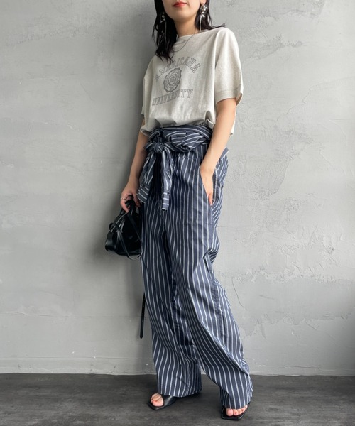 AMERICANA（アメリカーナ） tシャツ 半袖 「Americana×JEANS FACTORY