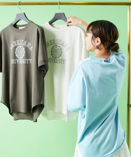 AMERICANA tシャツ 「Americana×JEANS FACTORY/アメリカーナ