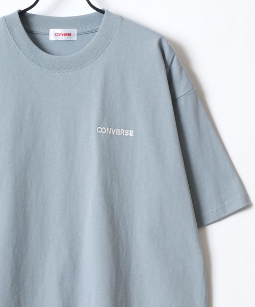 tシャツ CONVERSE/コンバース オーバーサイズ オールスター スニーカー バックプリント ロゴ ワンポイント刺繍 半袖Tシャツ/レディース メ | CONVERSE | 20