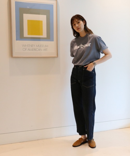 Barbour（バブアー） tシャツ Barbour / ロゴ Tシャツ メンズ