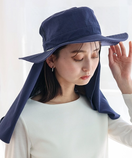 雨合羽.鼻毛カッター敷パッド2.ウィッグ.ハット.革パンツ.ネット VitaFelice（ヴィータフェリーチェ） 帽子 ハット uvカット 紫外線