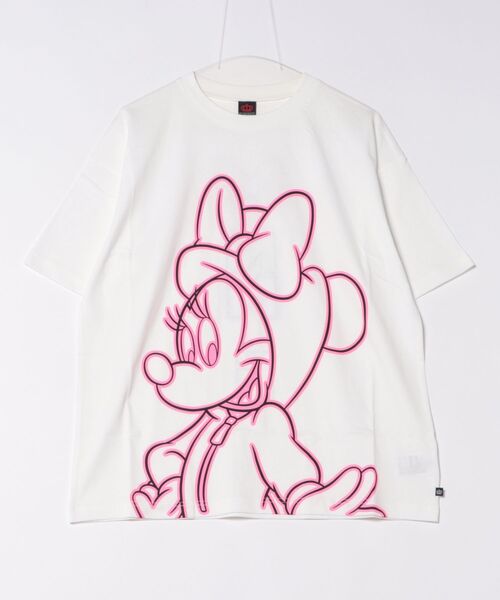Disney（ディズニー） tシャツ 「綿100％」 親子お揃い ネオン