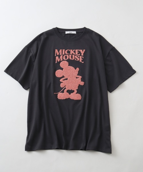 #V12golf #ミッキーマウス 半袖シャツ 黒 V12 ゴルフ Tシャツ コラボ メンズ 半袖 シャツ Uネック