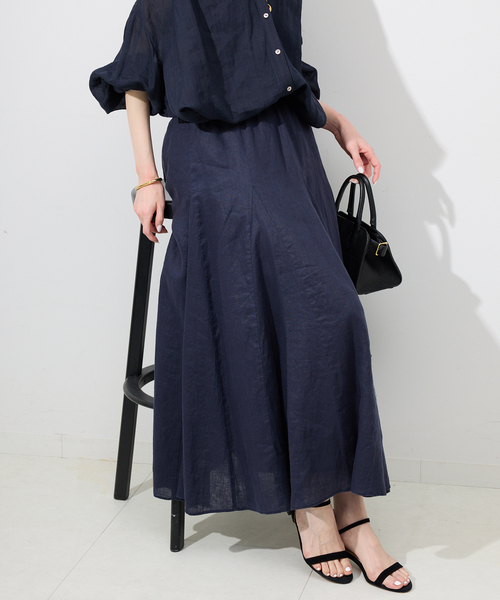お値下げ‼️SLOBE IENA リネンボリュームフレアスカート SLOBE IENA｜リネンフレアボリュームスカート | Rakuten Fashion