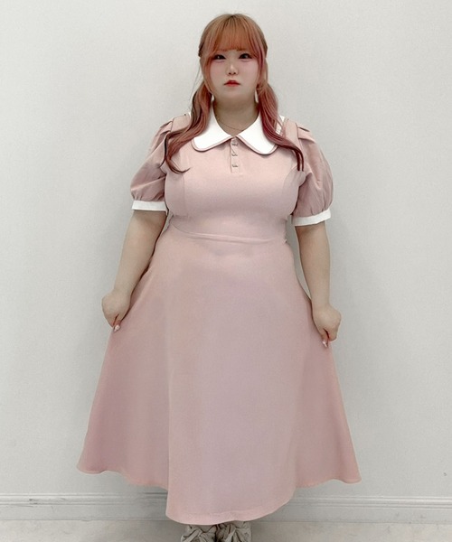 DearMyLoveWhip（ディアマイラブホイップ） ワンピース 半袖 「大きい