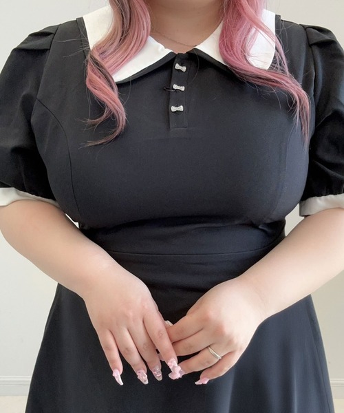 DearMyLoveWhip（ディアマイラブホイップ） ワンピース 半袖 「大きい
