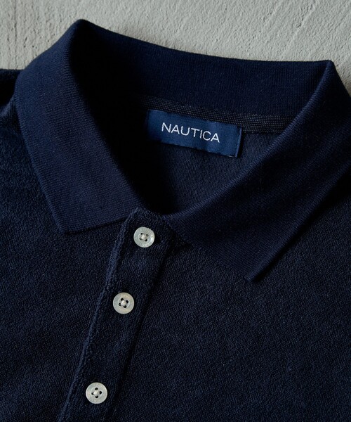ポロシャツ ポロ NAUTICA/ノーティカ パイルポロシャツ レディース FREAK'S STORE ポロシャツ ポロ NAUTICA/ノーティカ パイル