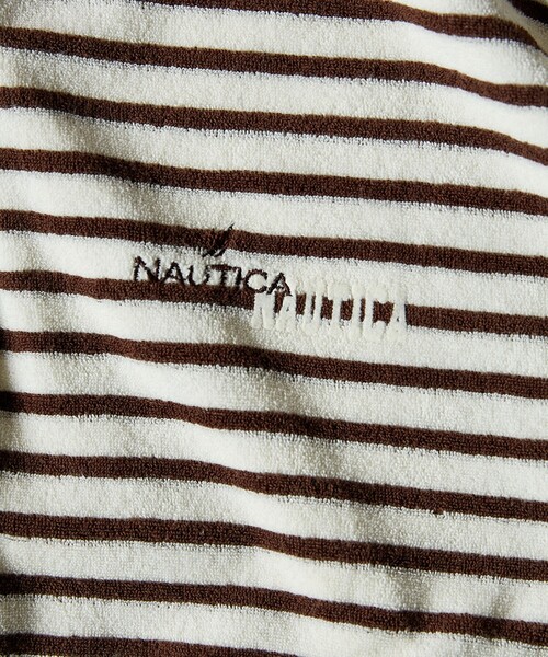 ポロシャツ ポロ NAUTICA/ノーティカ パイルポロシャツ レディース FREAK'S STORE ポロシャツ ポロ NAUTICA/ノーティカ パイル