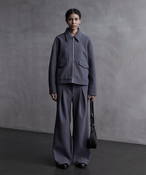 「CALLNE」 スラックス M ブラック メンズ_画像2