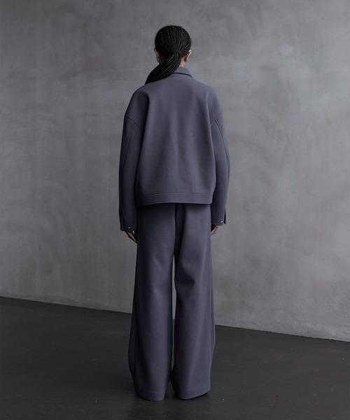 「CALLNE」 スラックス M ブラック メンズ_画像4