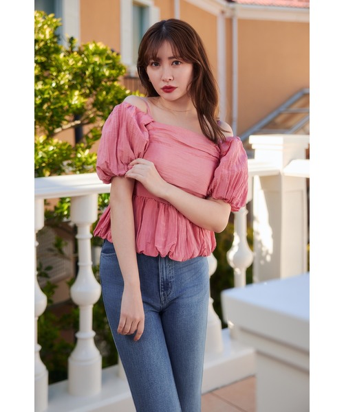 【新品】Bloom Two-Way Top パーリップトゥ Bloom Two-Way Top