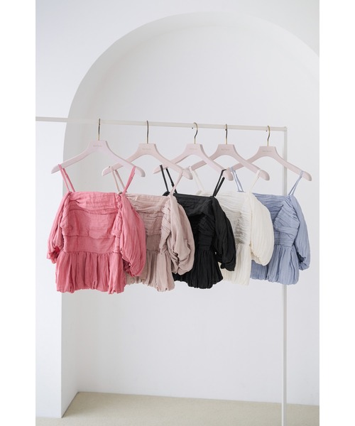 Her lip to ブラウス シャツ Bloom Two-Way Top レディース