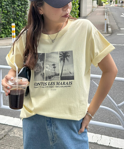 新品♡アナグラムTシャツ♡ユニセックス GeeRA別注【新色追加☆】U.S. POLO ASSN.ショート丈Tシャツ