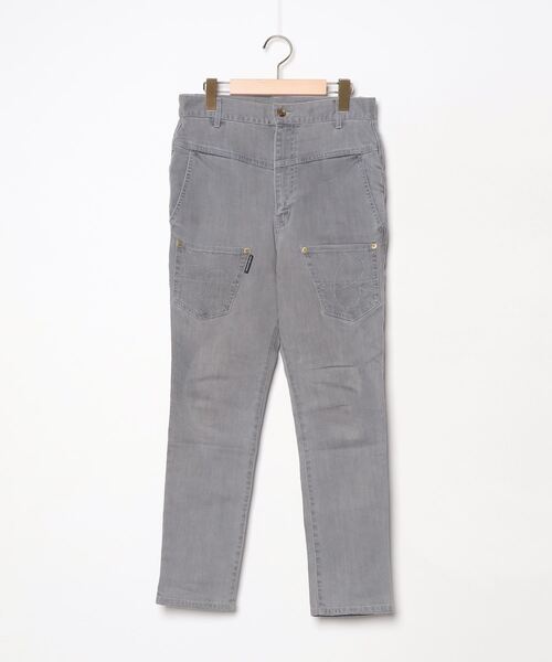 mercibeaucoup, 「mercibeaucoup，」 加工デニムパンツ 1 グレー  