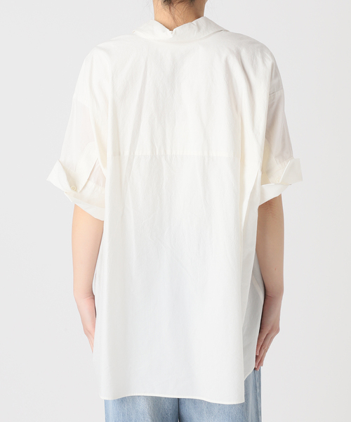 plage ブラウス シャツ R'IAM バルーンハーフスリーブシャツ