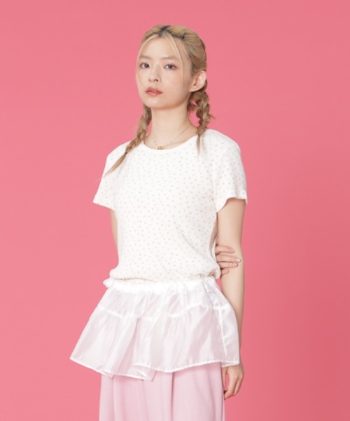 tシャツ SIS/エスアイエス/小花柄Tee レディース