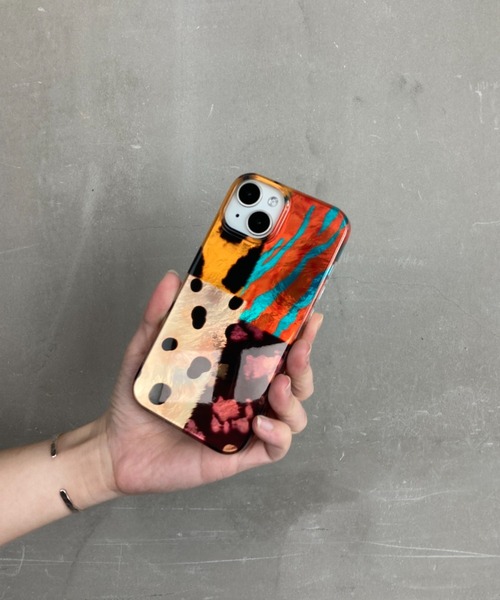 Loco Ocean（ロコオーシャン） スマホケース アート風 マルチカラー