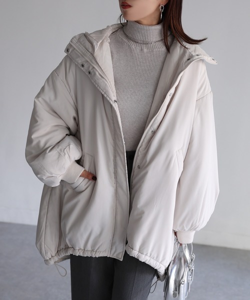 「Riberry」 コート MEDIUM オフホワイト レディース_画像2