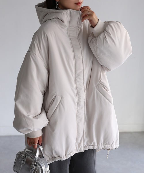 「Riberry」 コート MEDIUM オフホワイト レディース_画像5