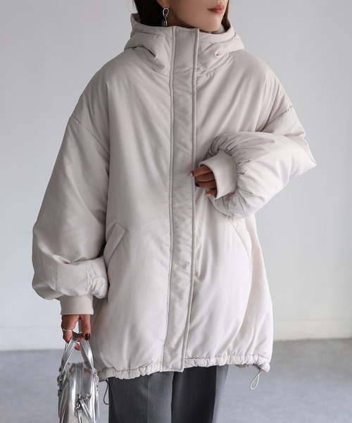 「Riberry」 コート MEDIUM オフホワイト レディース_画像6