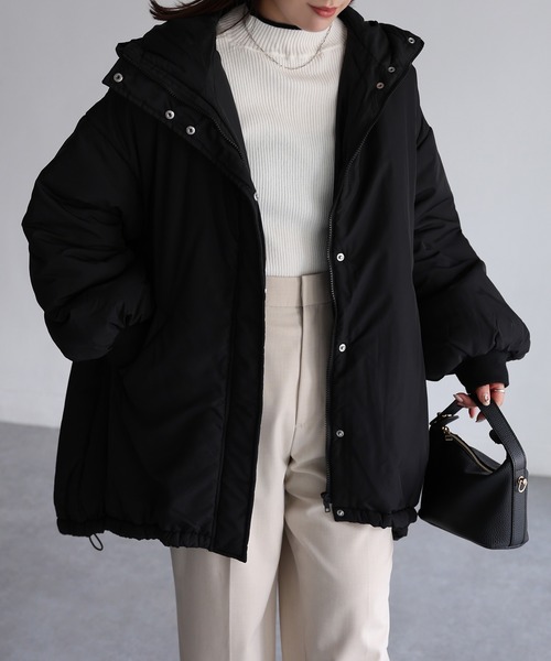 「Riberry」 コート MEDIUM オフホワイト レディース_画像9