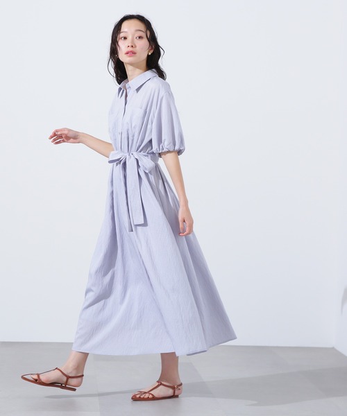 ワンピース n 花柄シフォンワンピース＊Z155 | cherie ange