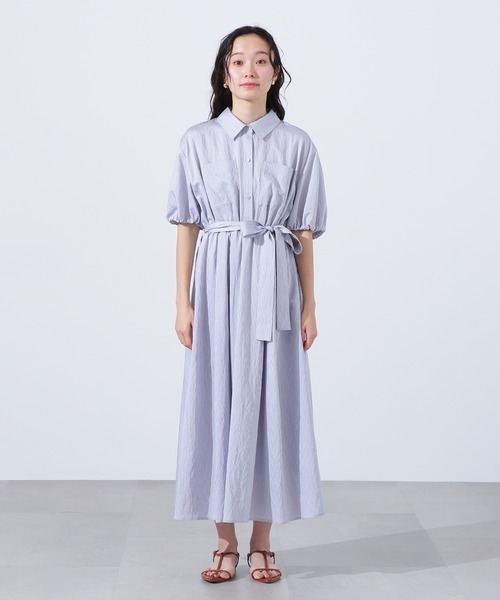 ⭐️新品未使用⭐️ナチュラルビューティーベーシックストライプワンピース N.Natural Beauty Basic ワンピース ストライプシャツワンピース