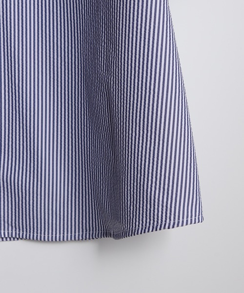 FUSE（フューズ） シャツ 4WAYサッカーストライプシャツ「ストレッチ