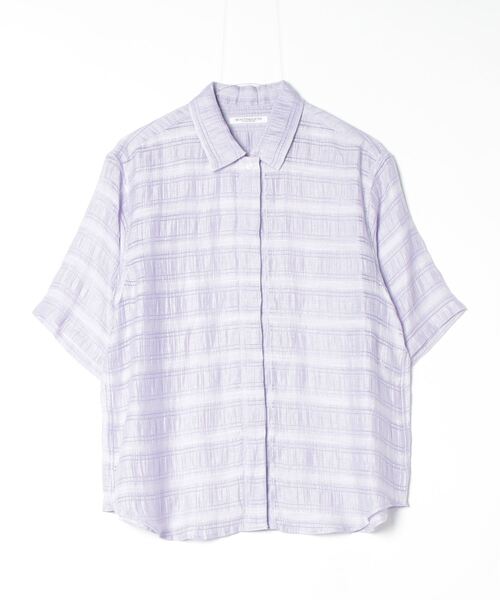 「BEAUTY&YOUTH UNITED ARROWS」 半袖シャツ FREE パープル レディース