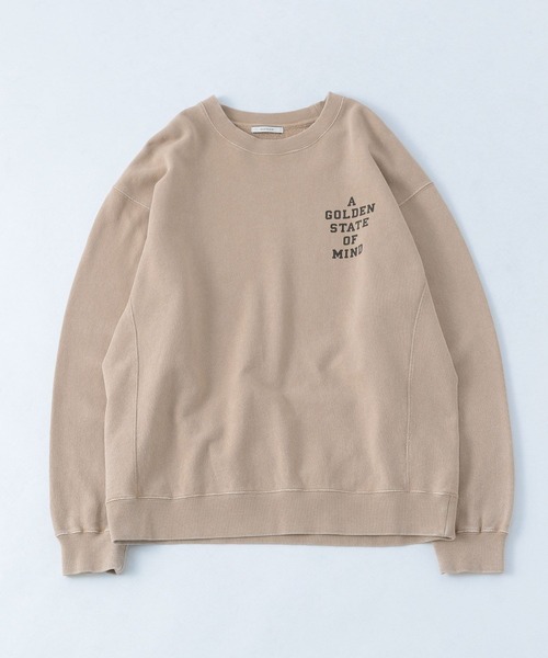 「BAYFLOW」 スウェットカットソー MEDIUM ネイビー メンズ